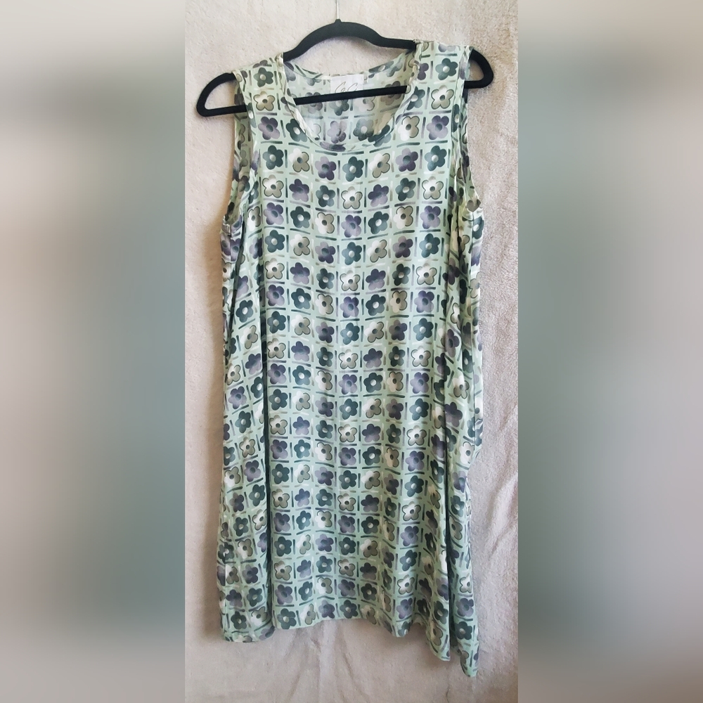 Ce Ci Large Floral Summer Dress